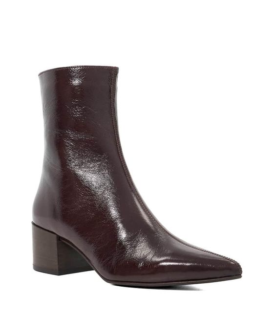 Dune Brown Pami Ankle Boots