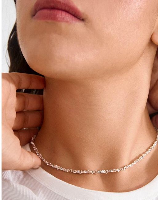 Pilgrim White Nova Necklace