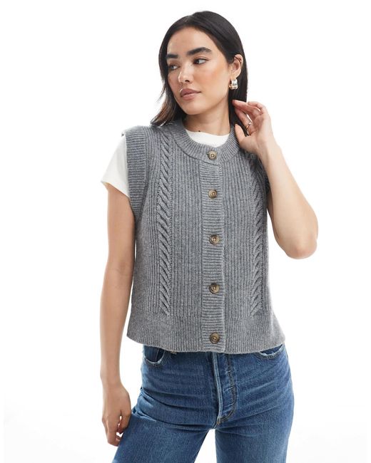 Levi's Gray – ines – strickpullunder