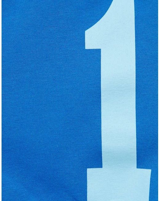 Pull&Bear Blue Argentina Graphic Ribbed Shorts
