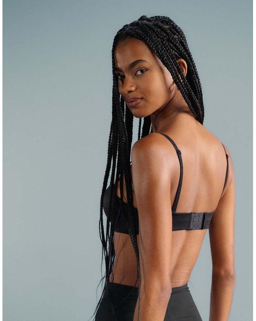 Calvin Klein Black Perfectly Fit Strapless Push Up Bra