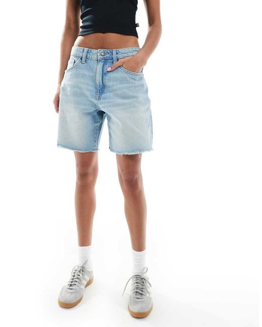 Cotton On Blue Relaxed Denim Short