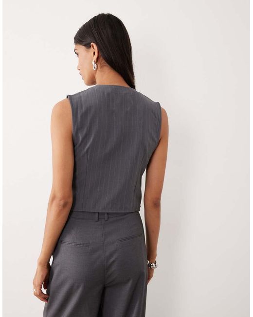 Jdy Nette Gilet in het Gray
