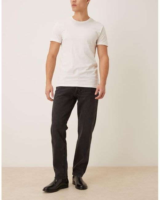 Polo Ralph Lauren Natural 3 Pack Icon Logo Hem Lounge T-Shirts