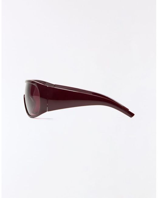 Bershka Pink Plastic Sunglasses