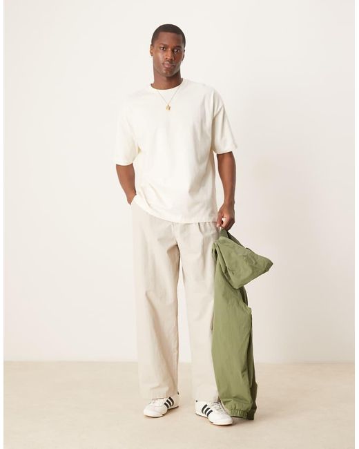 ASOS Oversized T-Shirt Met Grafische Bloemenprint in het White voor heren