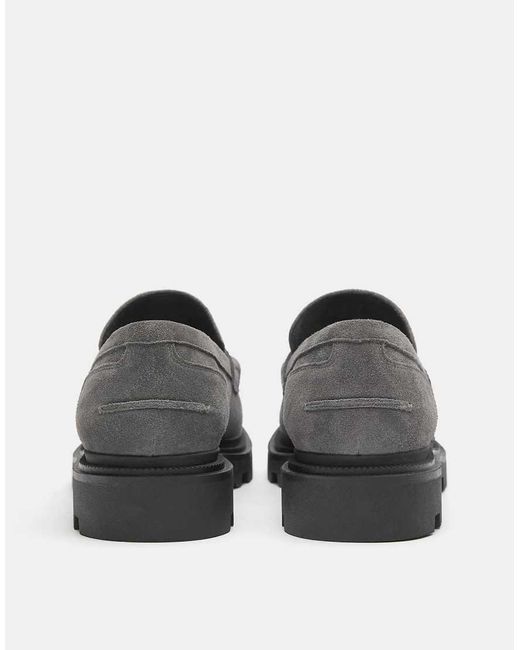 Mocassini Chunky di Pull&Bear in Gray da Uomo