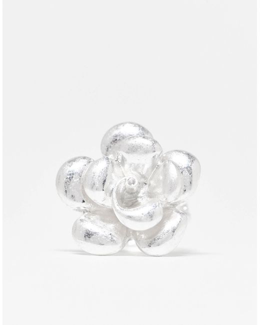 ASOS White Asos design curve – markanter ring
