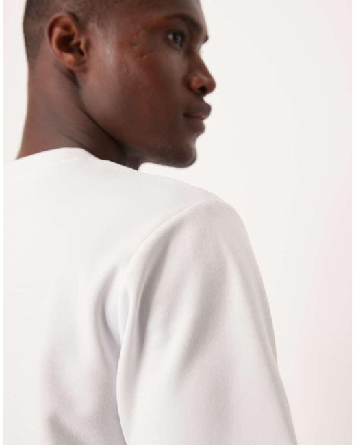 ASOS White Breathemaxtm Heavyweight Regular Fit T-shirt for men