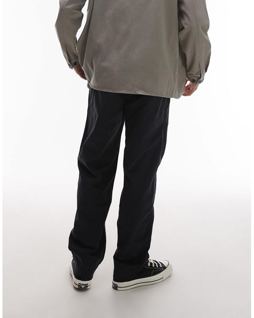 Mango Gray Regular Fit Tailored Trouser With Drawstring for men