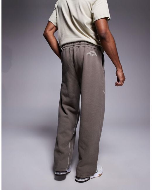 Good For Nothing – gerade geschnittene jogginghose in Gray für Herren
