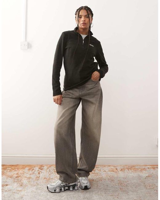 Regatta Black Sweethart Lightweight Half-Zip Fleece