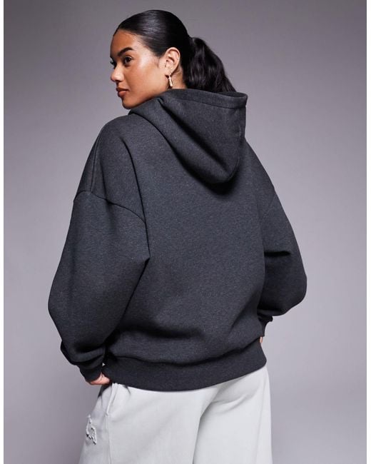 ASOS Blue Weekend Collective Hoodie With Applique Graphic