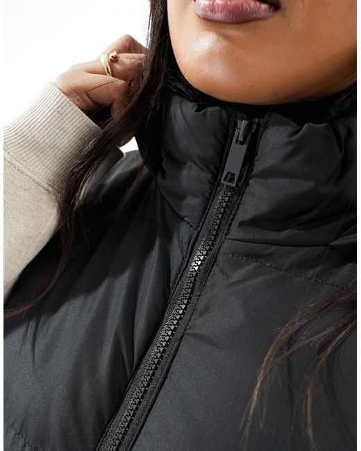 Yours Black 2 In 1 Padded Puffer Jacket In