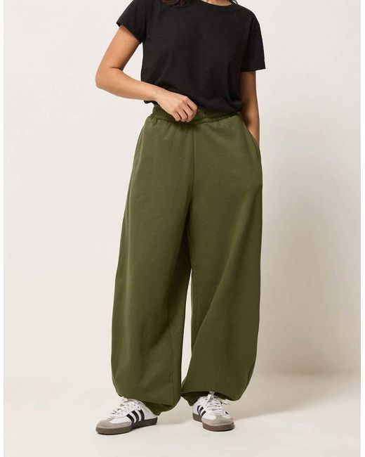 PixieGirl Green Petite Balloon Joggers