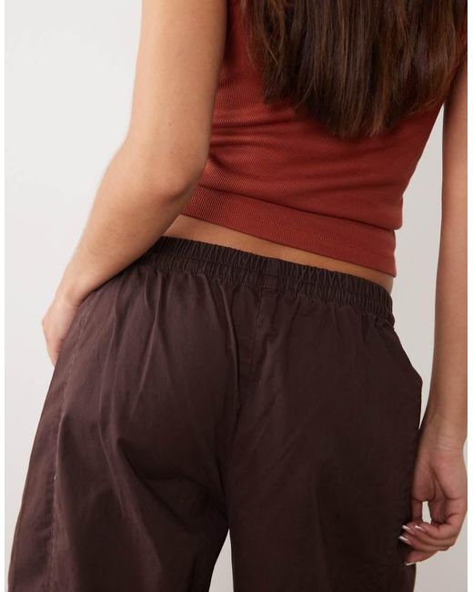 Abercrombie & Fitch Natural Twill Barrell Fit Trousers