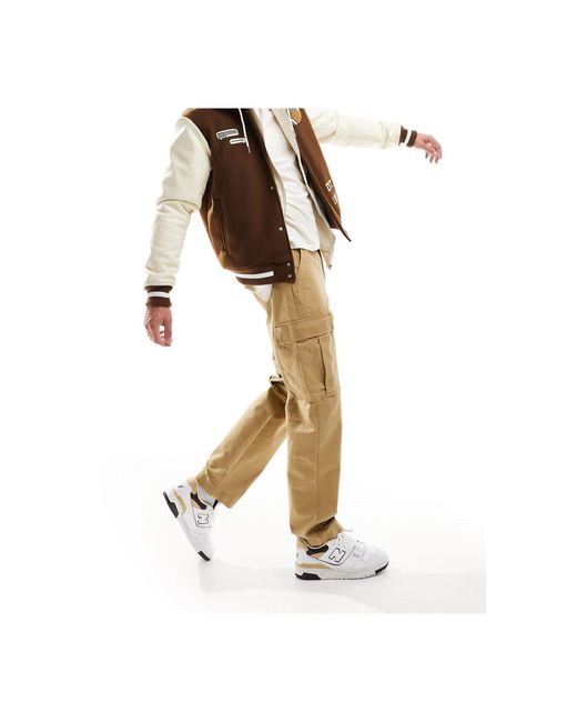 Xx - pantaloni cargo dritti color cuoio di Levi's in Brown da Uomo