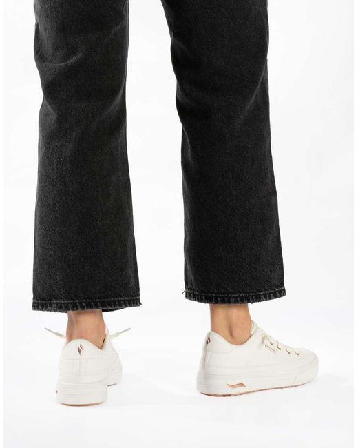 Skechers White Arch Fit Arcade On My Way Shoe