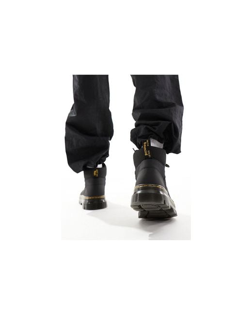 Dr. Martens Black Rilla Boots for men