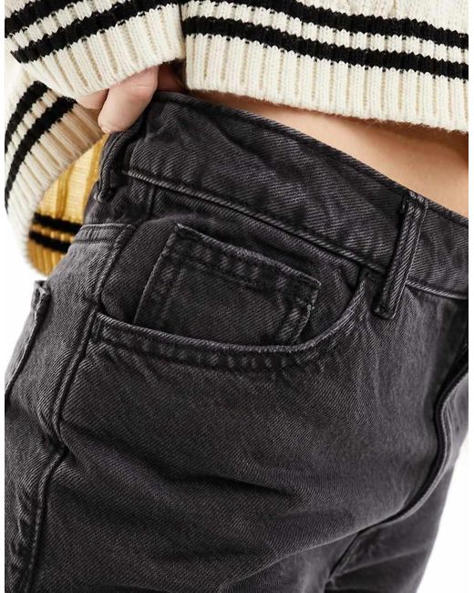 Mango Black Mom Jeans