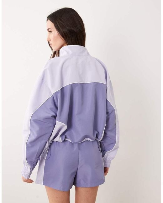 New Balance Purple Trackside Woven Short