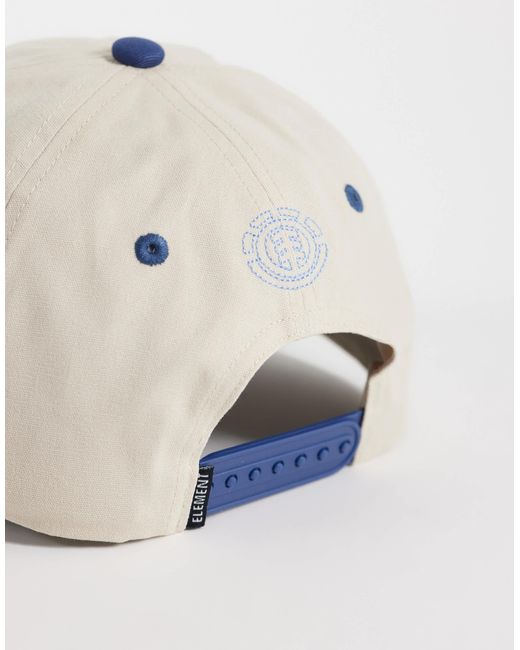 Element – baseballkappe in White für Herren