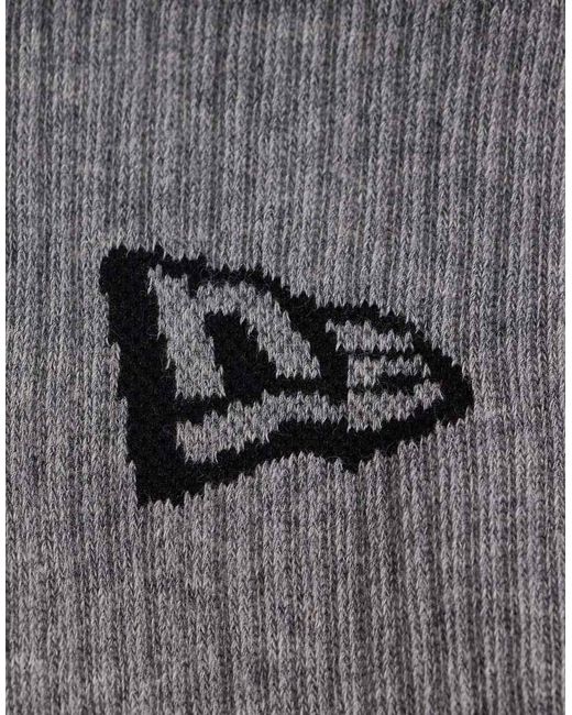 KTZ White Flag Logo 3 Pack Socks