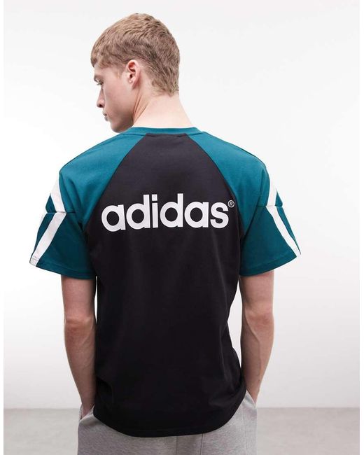 Adidas Originals Black Adidas Football Liverpool 95 Bring Back T-shirt