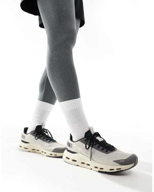 Zapatillas De Deporte Grises Cloudnova Form 2 All Day De On On Shoes de hombre de color Metallic