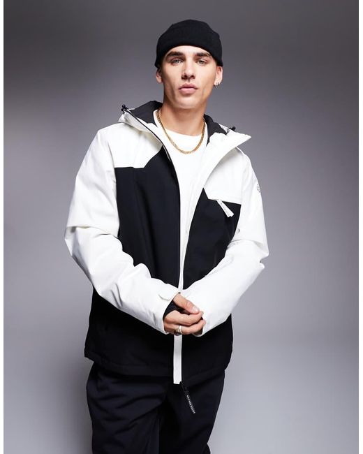 South Beach Gray Ski Mountain Jacket for men