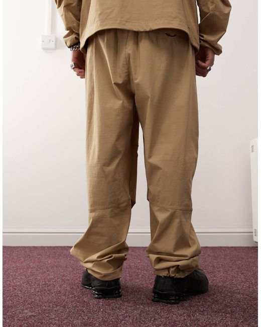 Nike – tech – hose aus webstoff in Natural für Herren