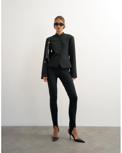 TOPSHOP Black Co Ord Drummer Jacket