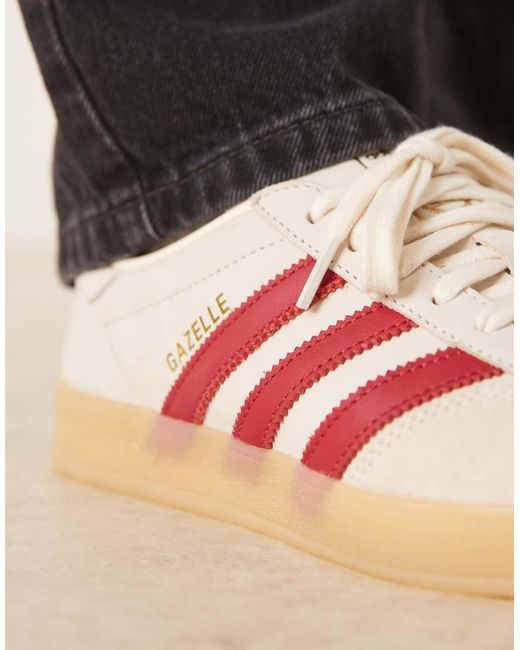 Adidas Originals White Gazelle Indoor