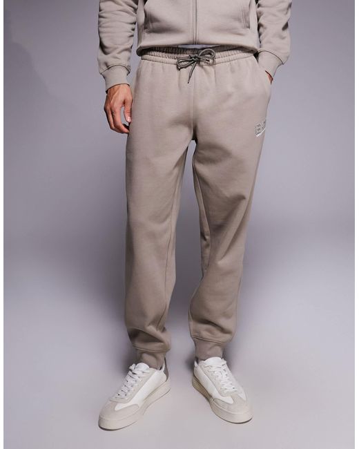 Armani - - survêtement haute visibilité - beige EA7 pour homme en coloris Natural