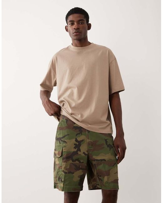 Polo Ralph Lauren Green Gellar Camo Print Cargo Shorts for men