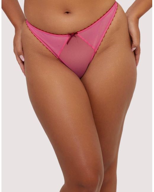 Playful Promises Red Grace Thong