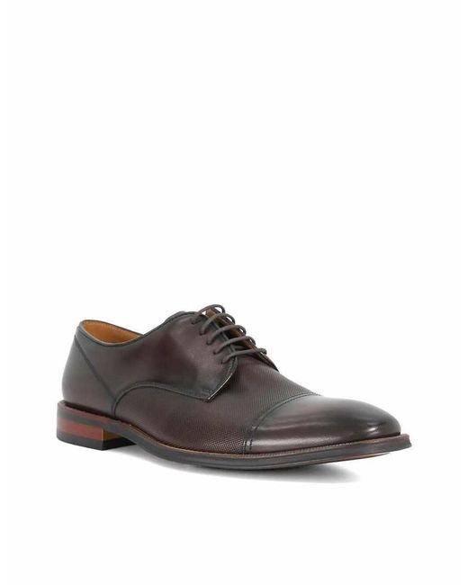 Dune Brown Stones Derby Shoes for men
