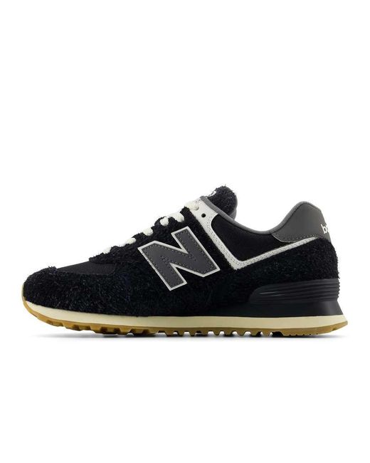 New Balance Black 574 Trainers for men