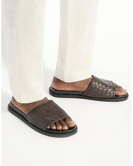 Dune Black Ivar Smart Sandals for men