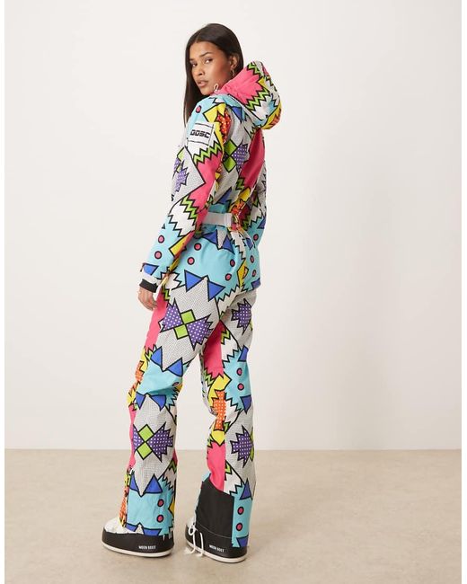OOSC White Day Tripper Ski Suit
