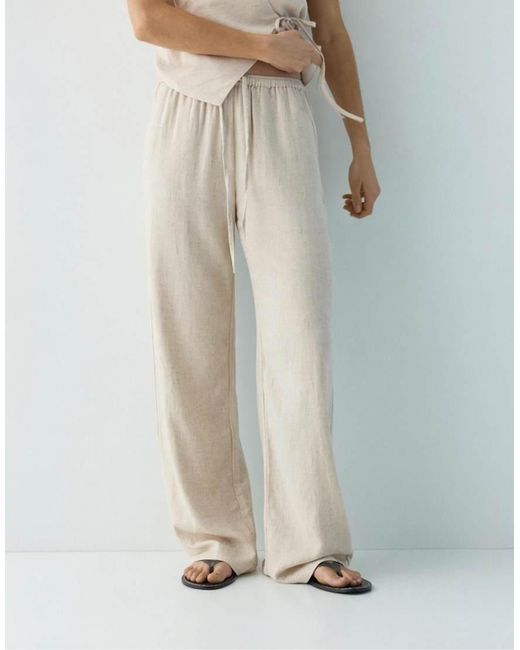 Pantaloni di Pull&Bear in Natural