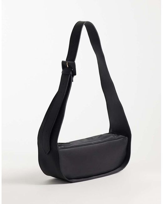 ASOS Black Nylon Sling Bag