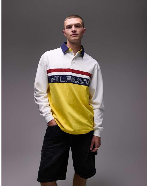 Tommy Hilfiger Multicolor Sailing Rugby Polo Shirt for men