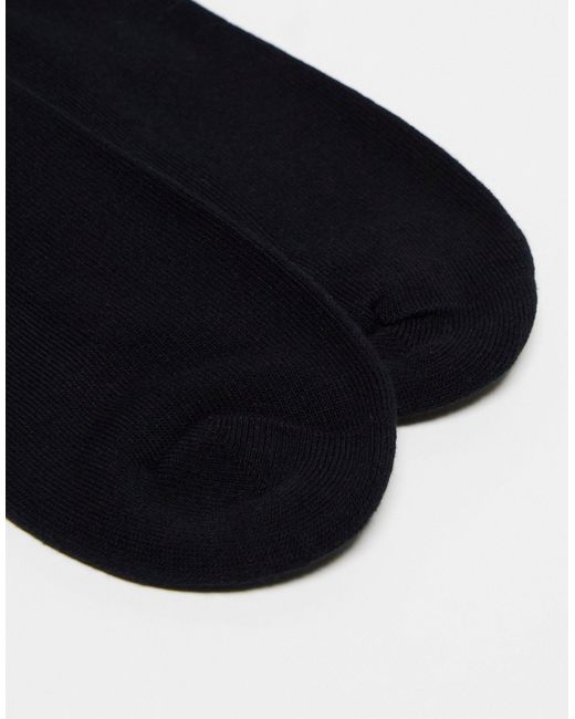 Calcetines altos s con logo Carhartt de hombre de color Black