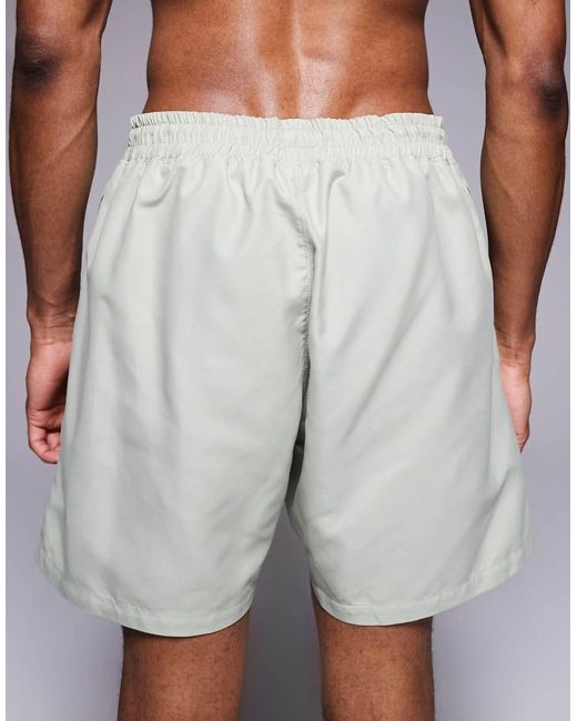 ASOS Gray Swim Shorts for men