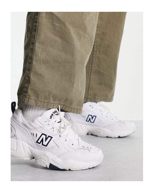 New Balance White 608 Weiße Sneakers