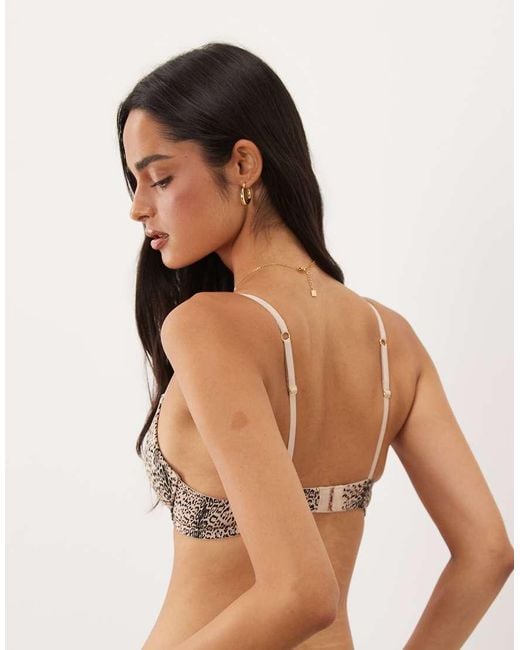 ASOS Brown Moulded T-shirt Bra