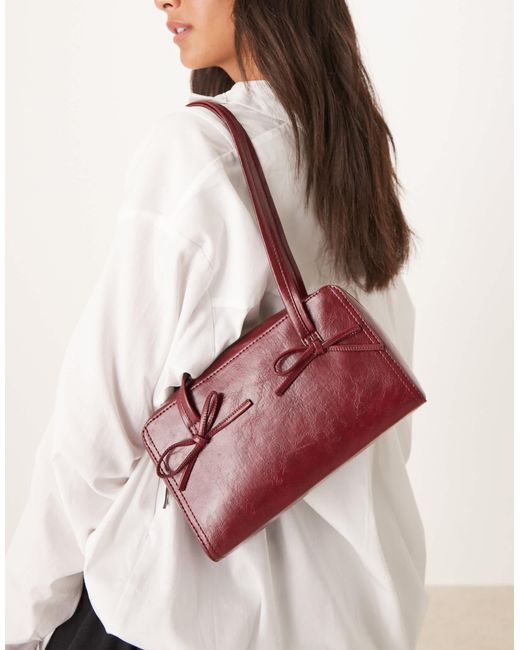 ASOS Pink – kastige schultertasche