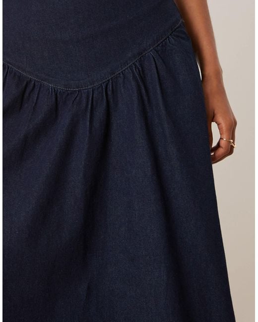 Mango Blue – a-linien-jeansrock