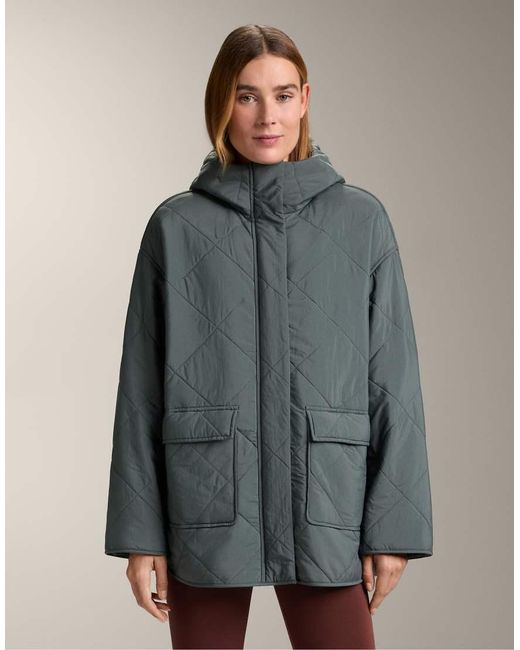 Oysho Gray Fellex Aerogel Waterproof Padded Jacket